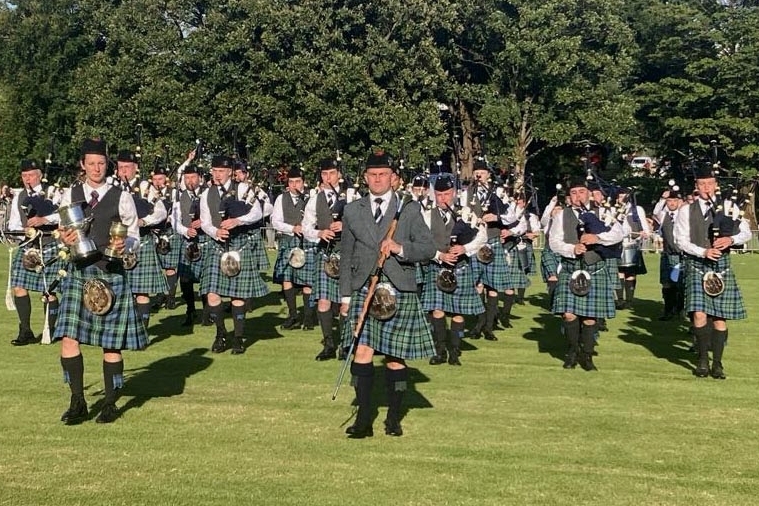 Inveraray and District Pipe Band are Scottish champions