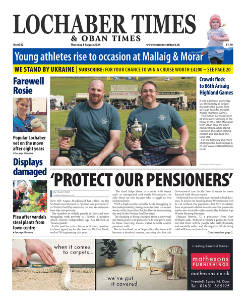 Lochaber Times 8th August, 2024