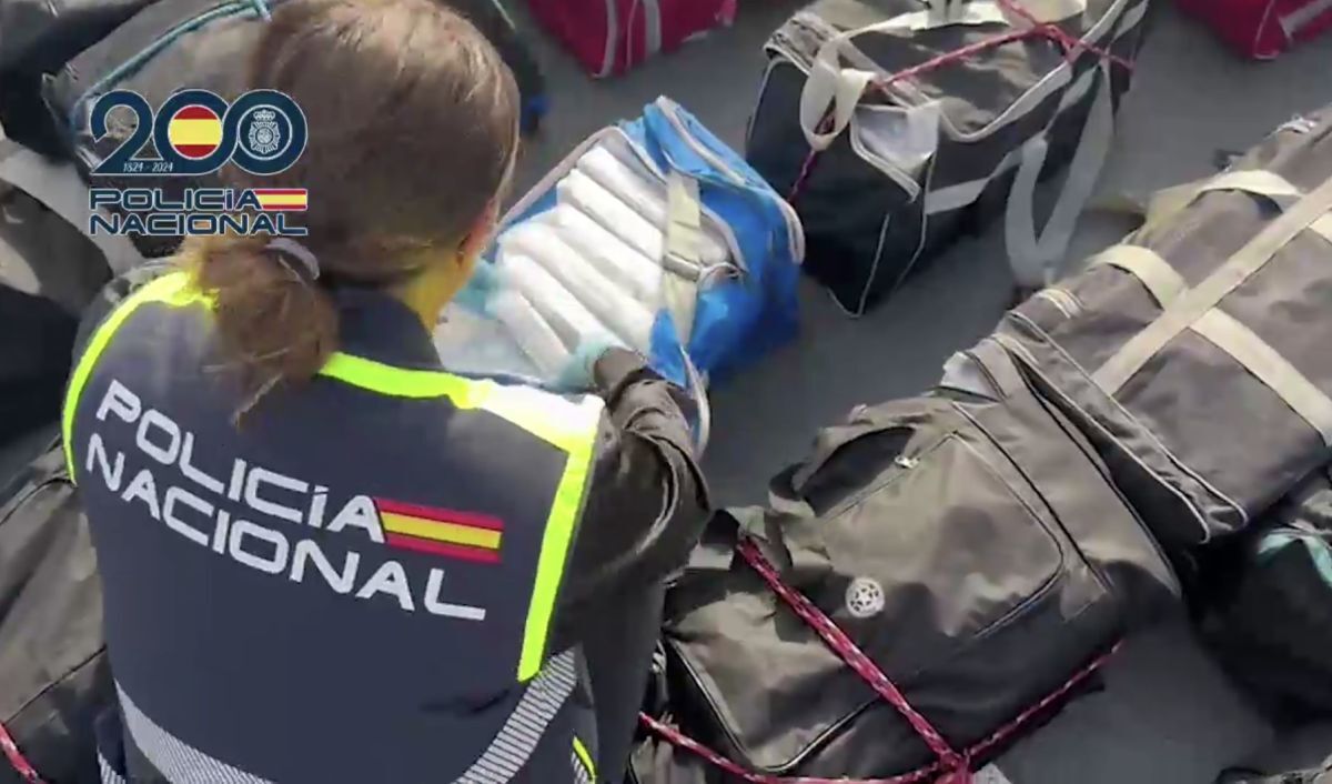 The drugs were intercepted during a raid on the Spanish-registered yacht, skippered by a 30-year-old man from Stornoway. Photograph: National Crime Agency