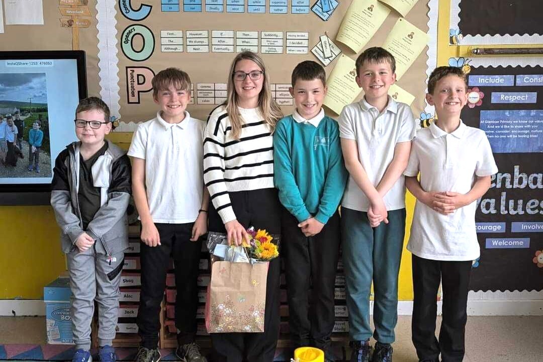 Glenbarr &lsquo;graduates&rsquo; say fond farewell to Miss Macalister