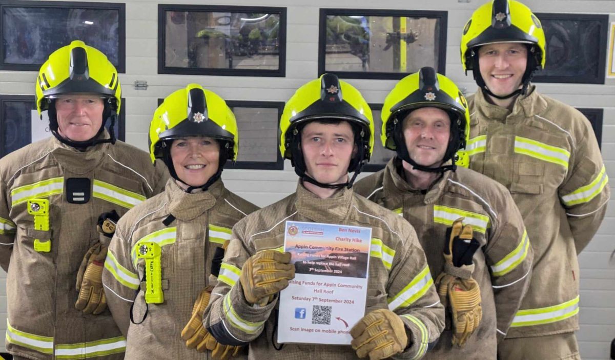 Appin's on-call firefighters are hiking up Ben Nevis to raise funds for a new community hall roof.