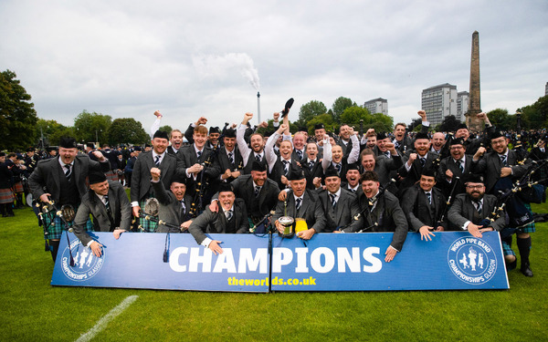 Inveraray & District Pipe Band crowned 2024 world champions