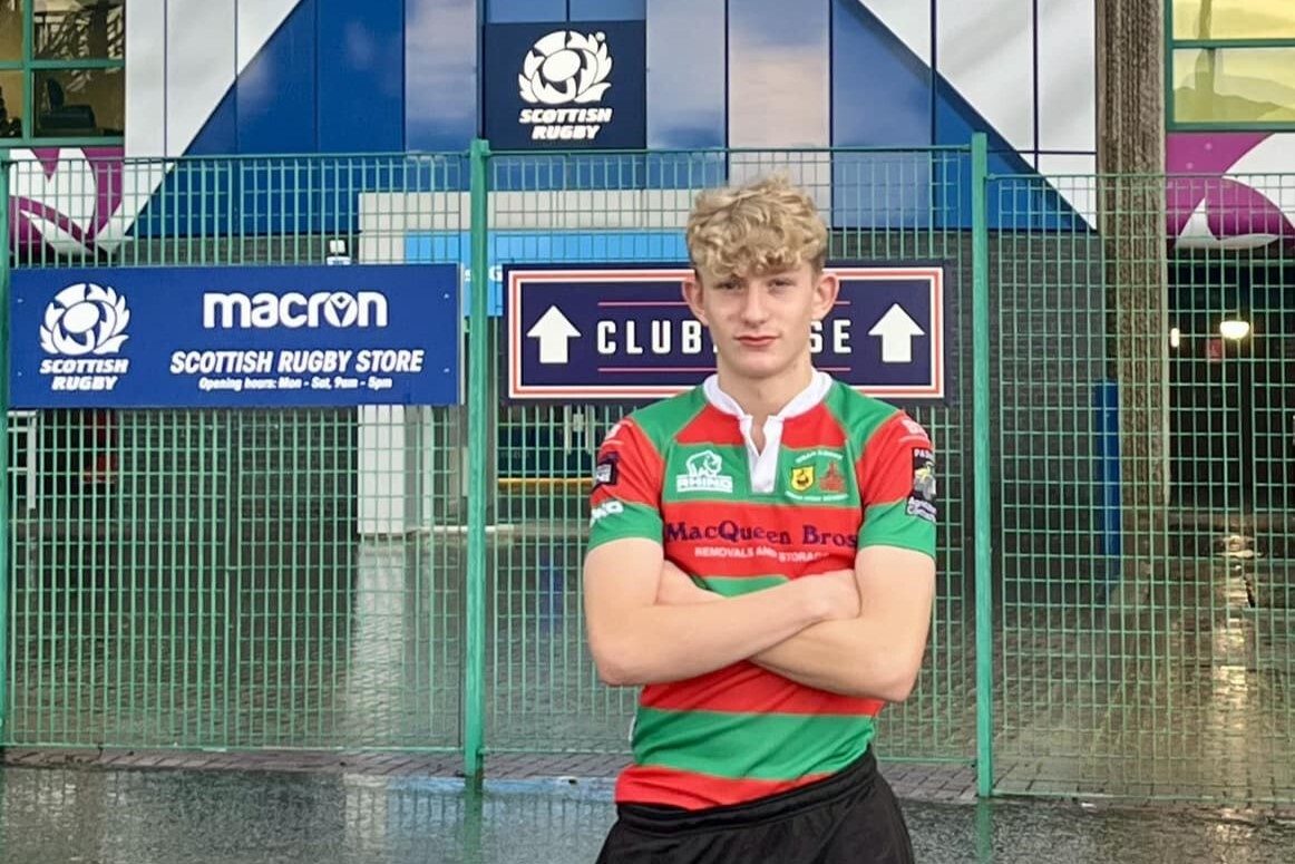 Oban rugby star continues to impress