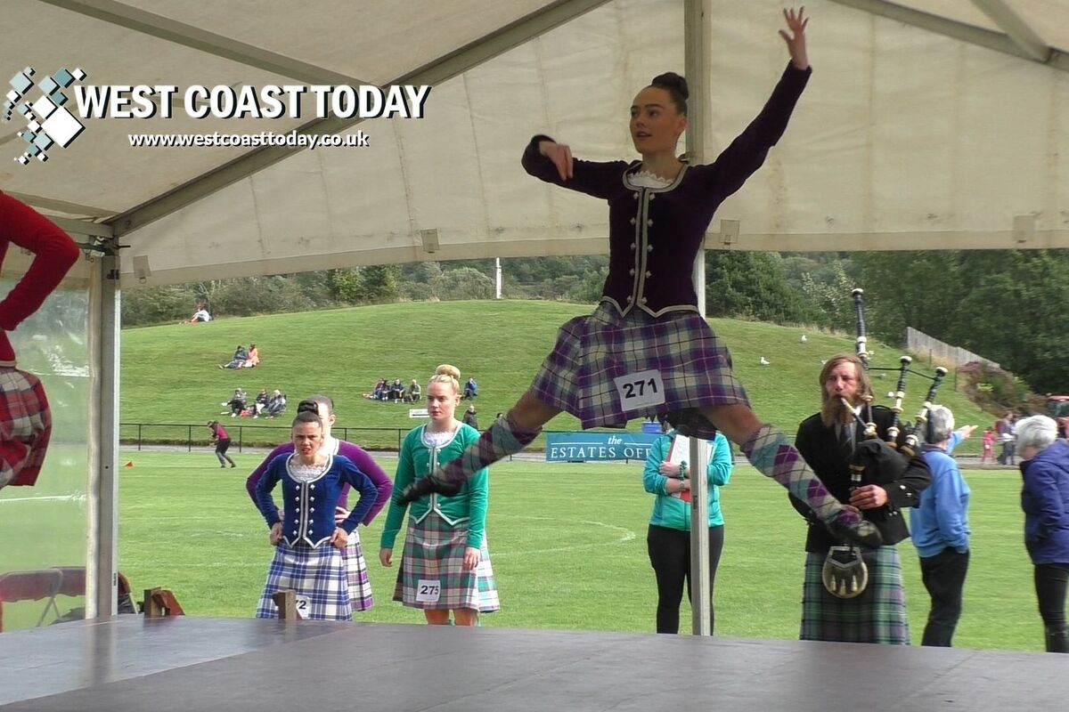 Video: Performers take the stage at Oban Games 2024