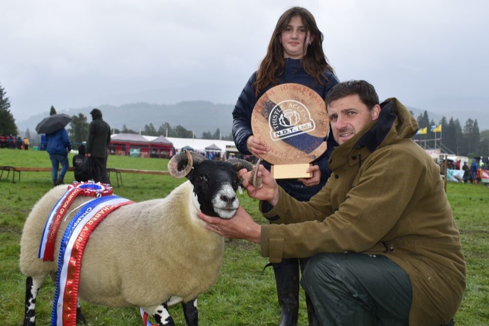 Downpours failed to dampen spirits at the Lochaber Show