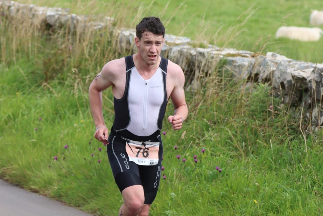 Dominant Dominic triumphs in triathlon series finale