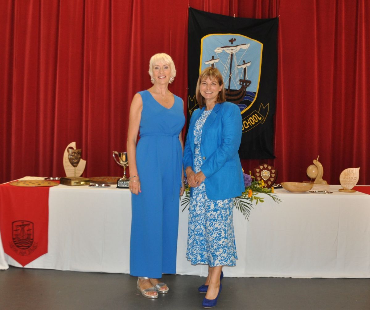 Visit Arran’s Sheila Gilmore and Arran High School headteacher Susan Foster hosted the 2024 awards. Visit Arran’s Sheila Gilmore and Arran High School headteacher Susan Foster hosted the 2024 awards.