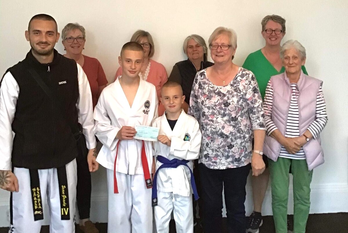 Taekwon-do club welcomes Nimble Fingers funding ahead of European championships