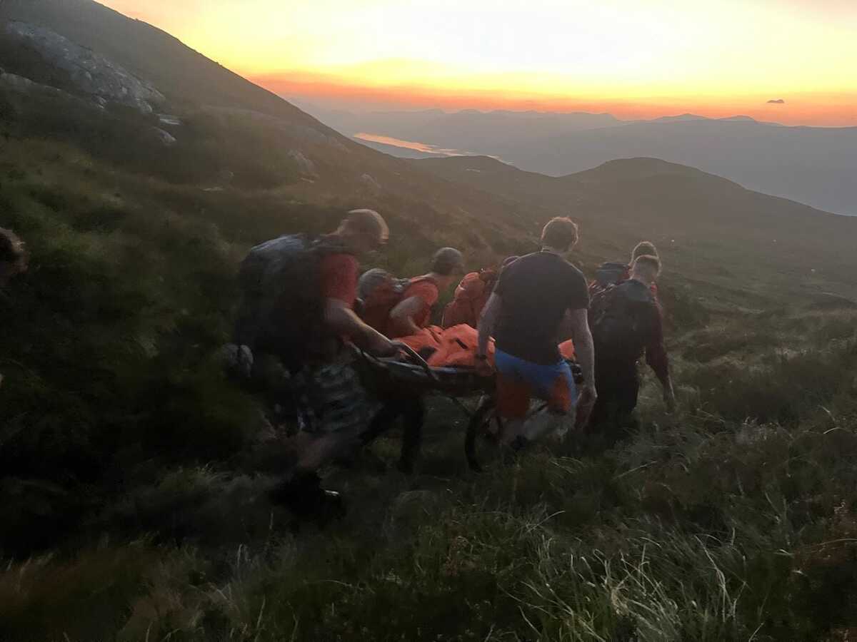 Mountain rescue team called to string of emergencies over three days