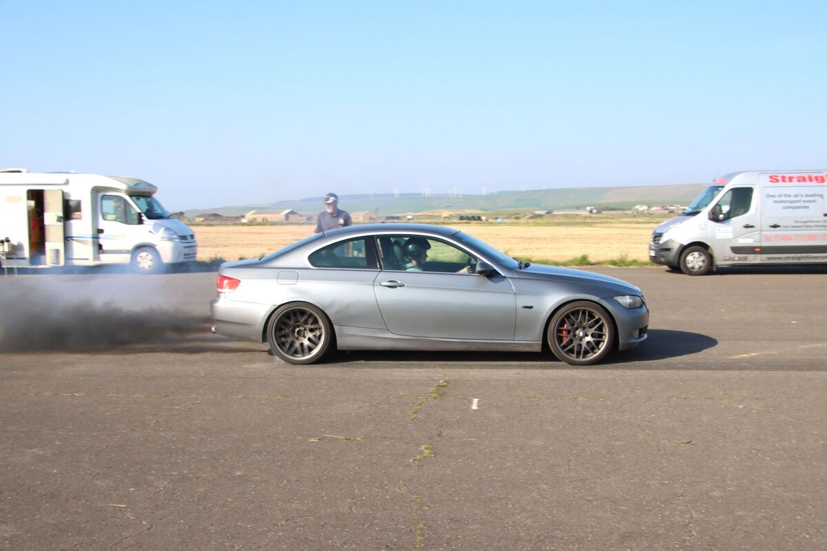 Finlay Gilchrist recorded the third fastest speed in a car of the weekend. Photograph: Kenny Craig. Finlay Gilchrist recorded the third fastest speed in a car of the weekend. Photograph: Kenny Craig.