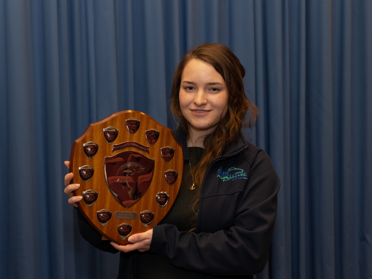 Aquaculture student in national awards shortlist