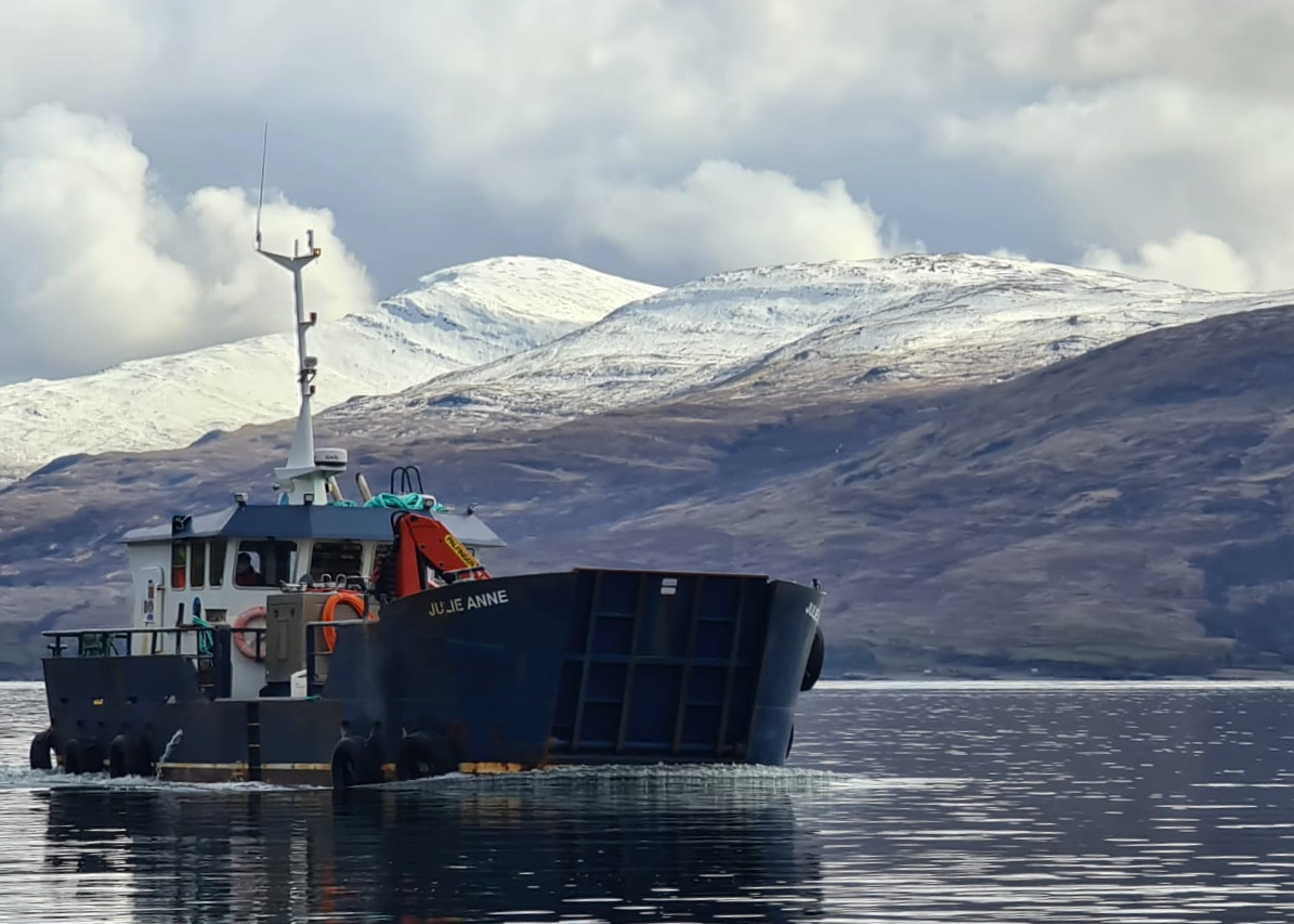 BREAKING NEWS: Sunken salmon farm vessel safely raised