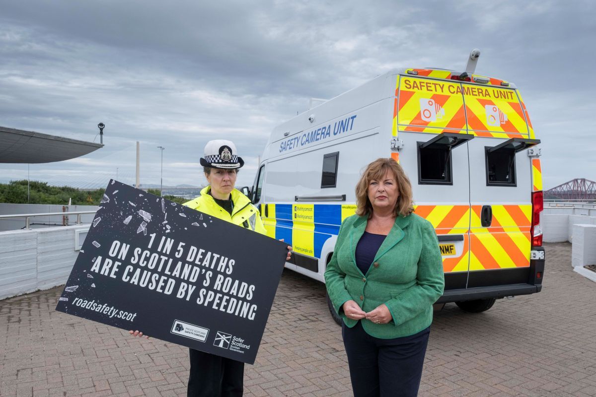 Cabinet Secretary for Transport, Fiona Hyslop, and Police Scotland&rsquo;s Chief Superintendent Hilary Sloan launched the campaign at the Traffic Scotland National Control Centre in South Queensferry.
