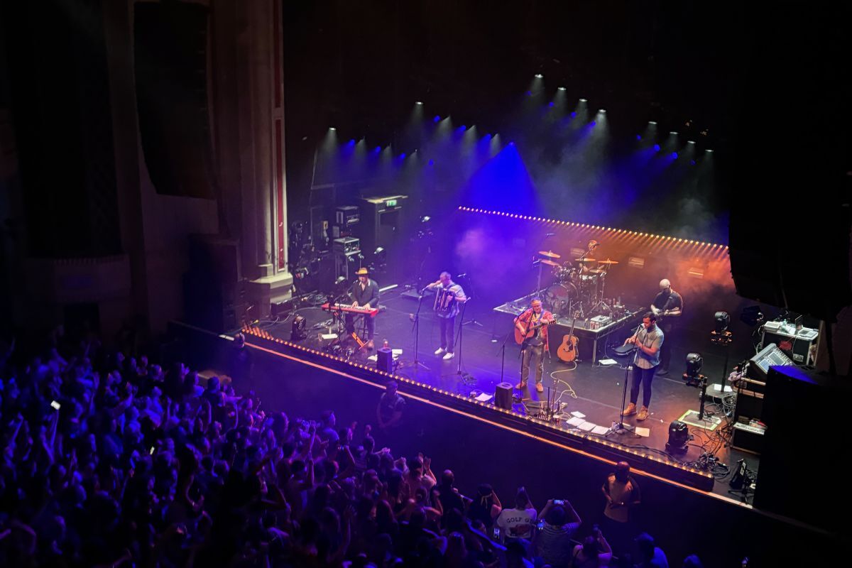 Trail West had the O2 Academy bouncing at their recent gig. Photograph: Robert Robertson Trail West had the O2 Academy bouncing at their recent gig. Photograph: Robert Robertson