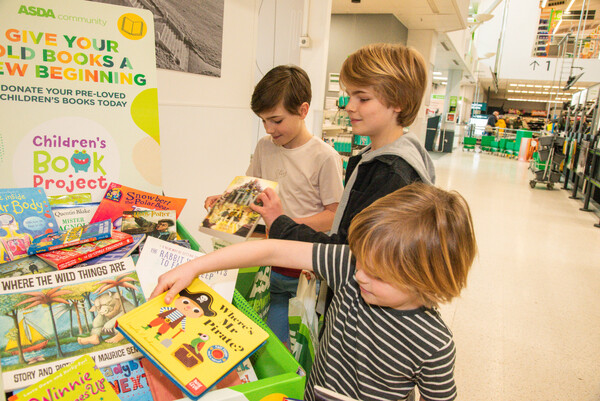 Asda invites customers to donate pre-loved children’s books