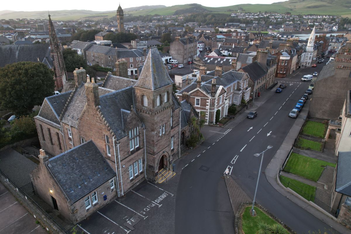 Campbeltown Sheriff Court and Justice of the Peace Court.