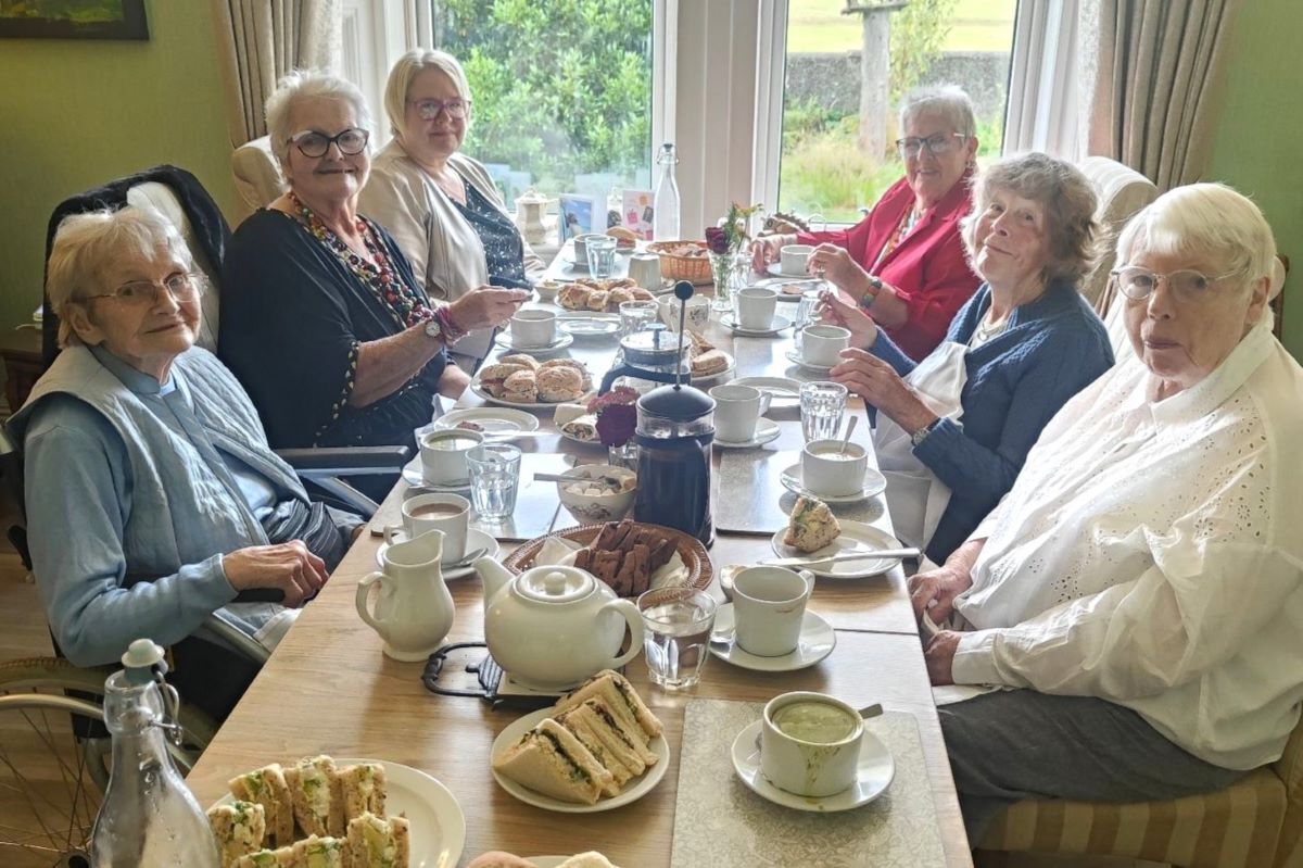 Shopper-Aide birthday girls enjoy fine dining celebration