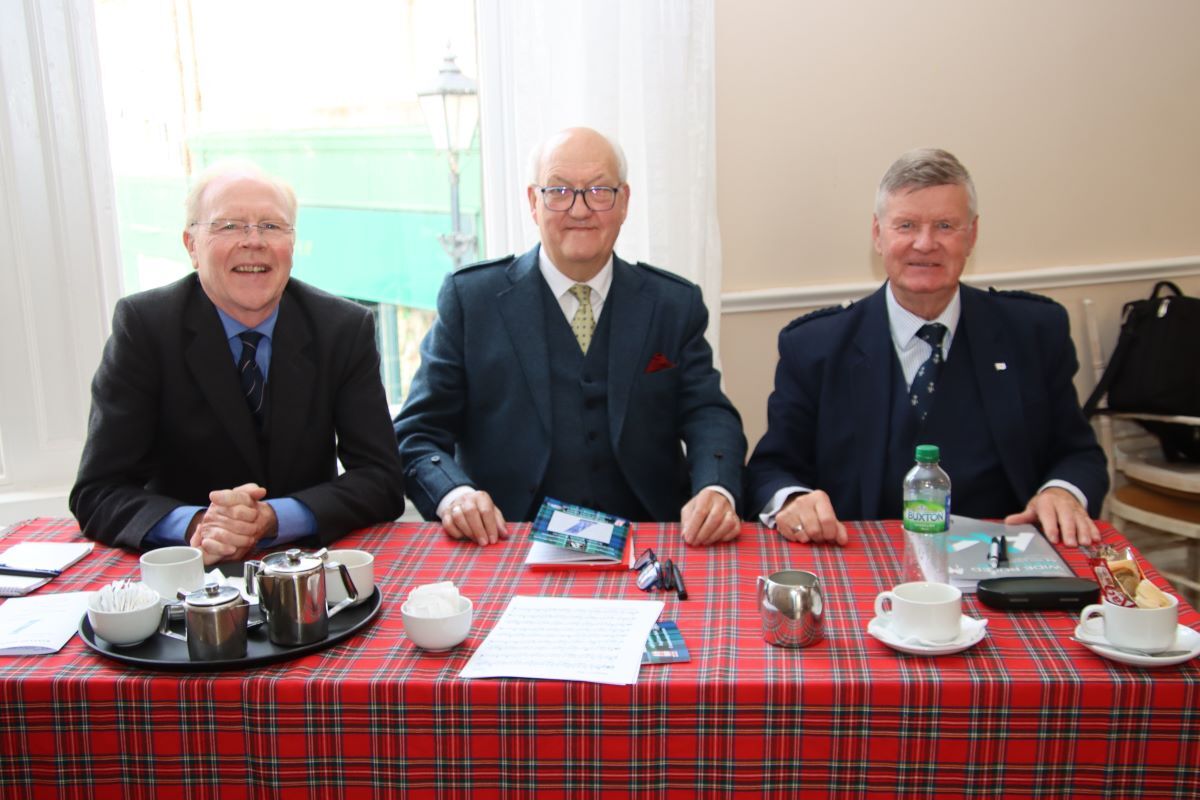 Judges Murray Henderson, John Wilson and Ian Duncan.