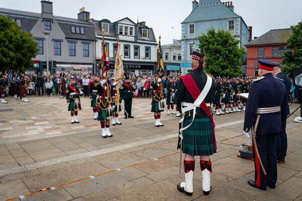 Royal Regiment of Scotland granted Freedom of Western Isles