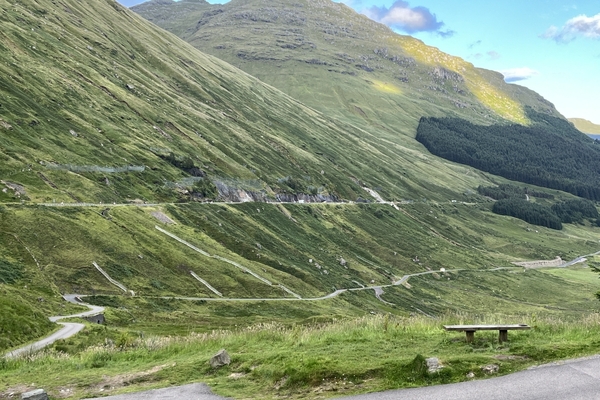 A83 closed at Rest and Be Thankful