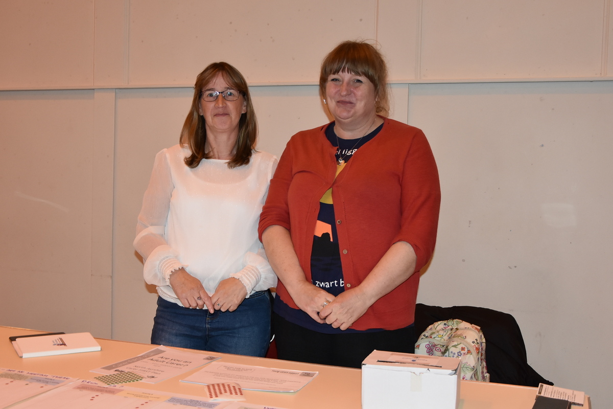 North Ayrshire Health and Social Care Partnership representatives Gena Campbell and Claire Wiseman engaged with carers to help determine their needs and learn how their services could be adapted to better suit them. 