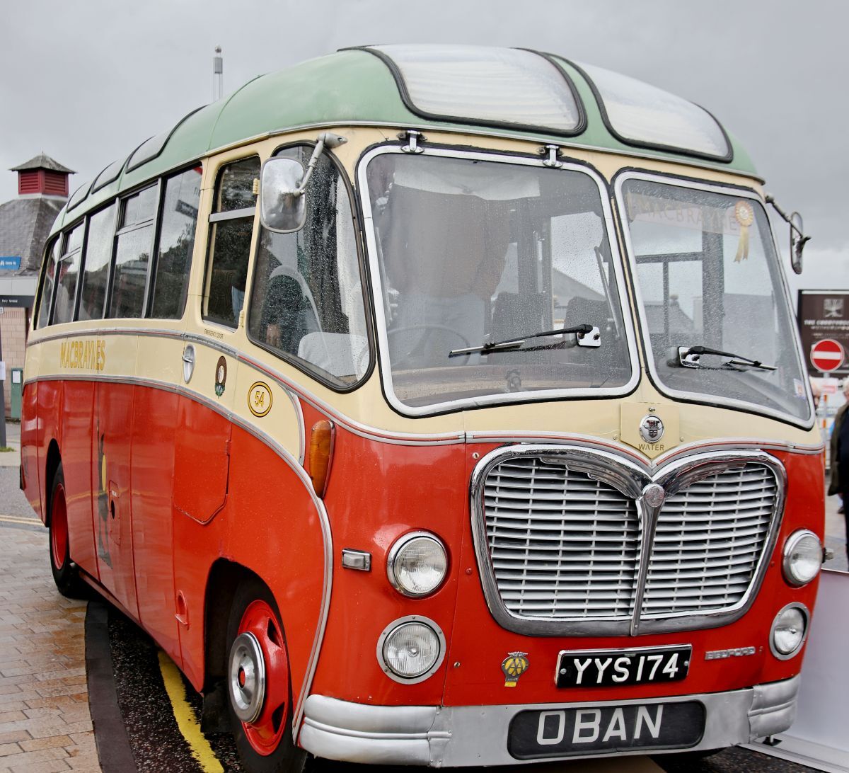 Vintage MacBrayne's bus owned and shown by Donnie MacGillivray Sheil Buses. Photograph: Kevin McGlynn Vintage MacBrayne's bus owned and shown by Donnie MacGillivray Sheil Buses. Photograph: Kevin McGlynn