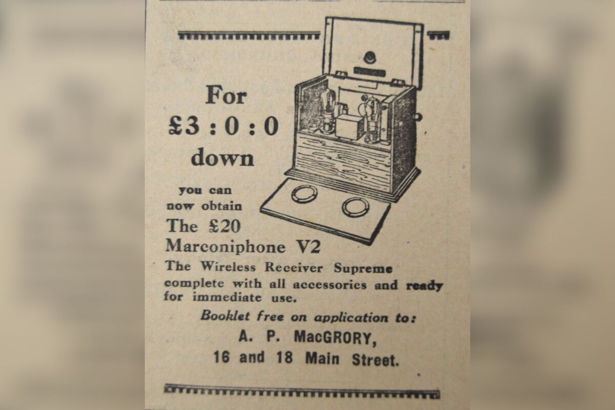 1924: The Bank of England inflation calculator says this wireless receiver would cost £510 today.