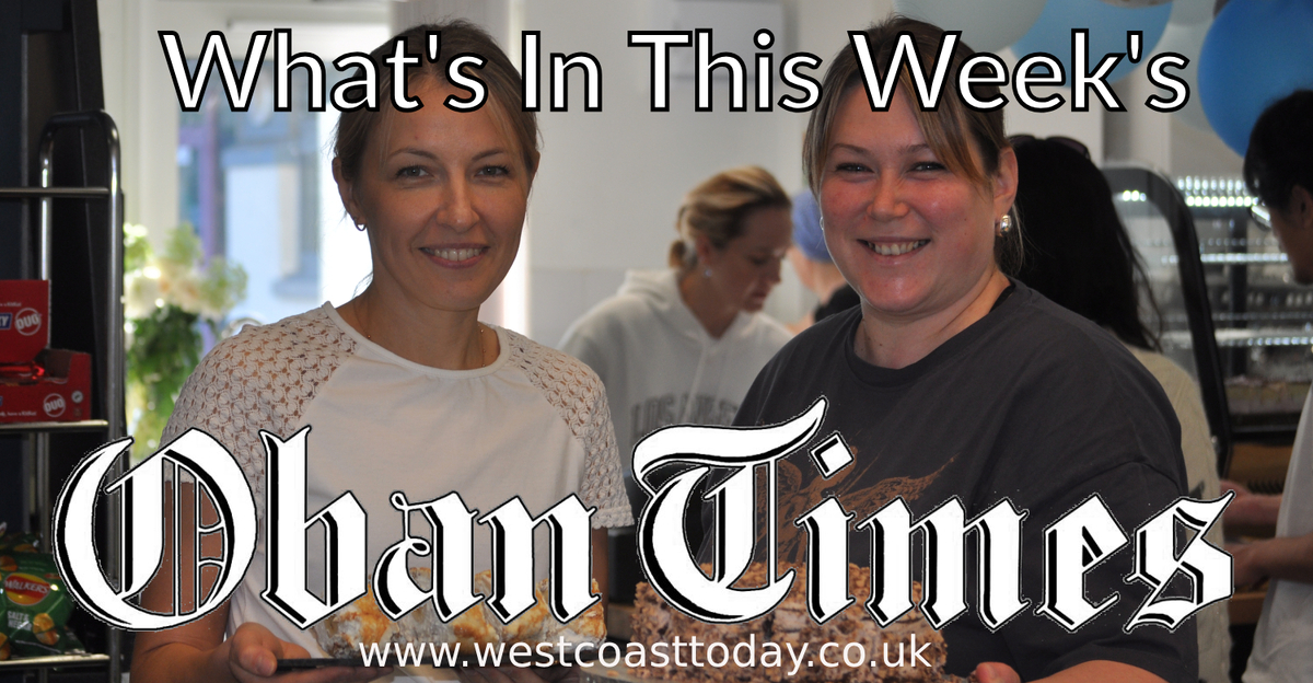 What's In This week's Oban Times? - 25th September 2024