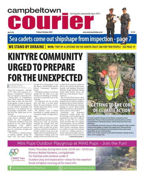 Campbeltown Courier 04 October 2024