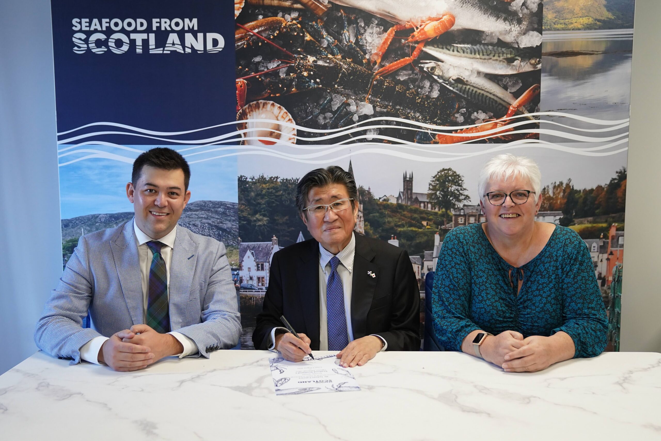 Seafood Scotland event strengthens links with Japan