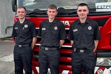 Newest on-call firefighters welcomed