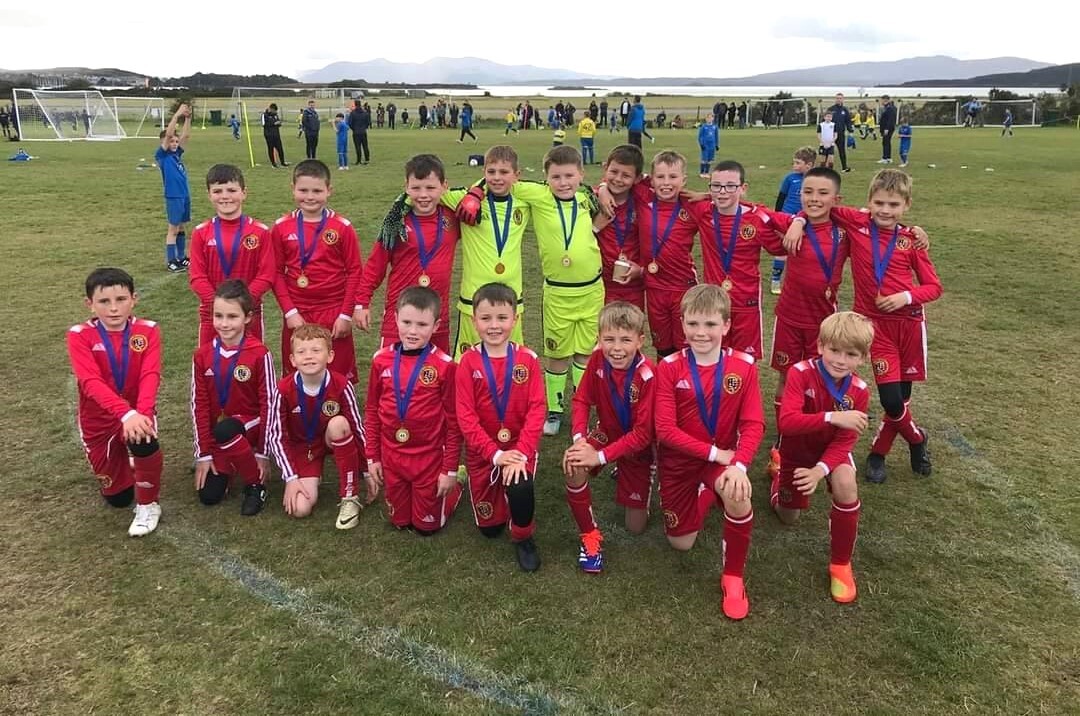 Campbeltown footballers enjoy festival fun at Lochnell