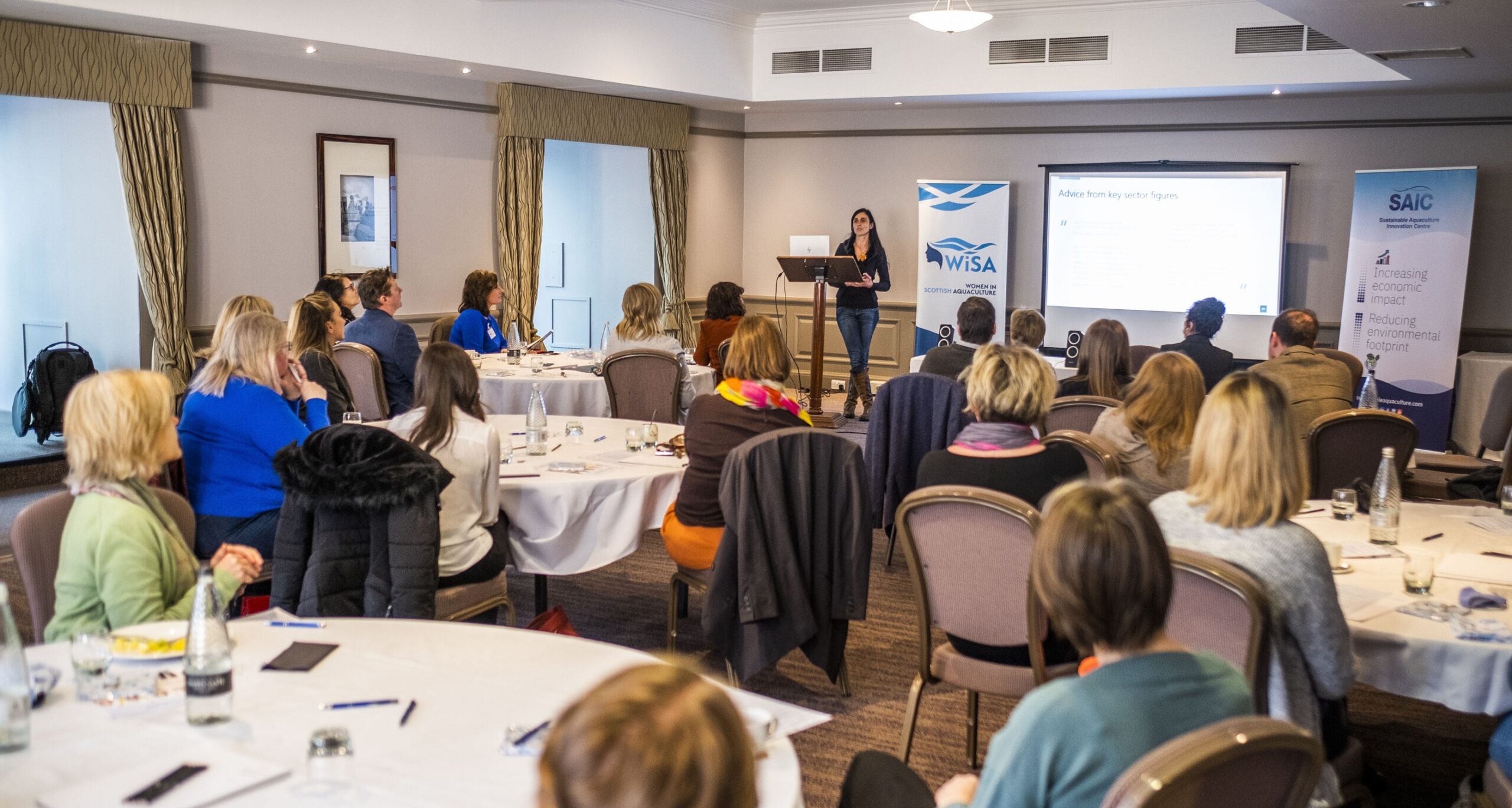 Women in Scottish Aquaculture network finds new host