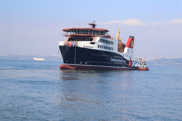 MV Isle of Islay completes second round of sea trials