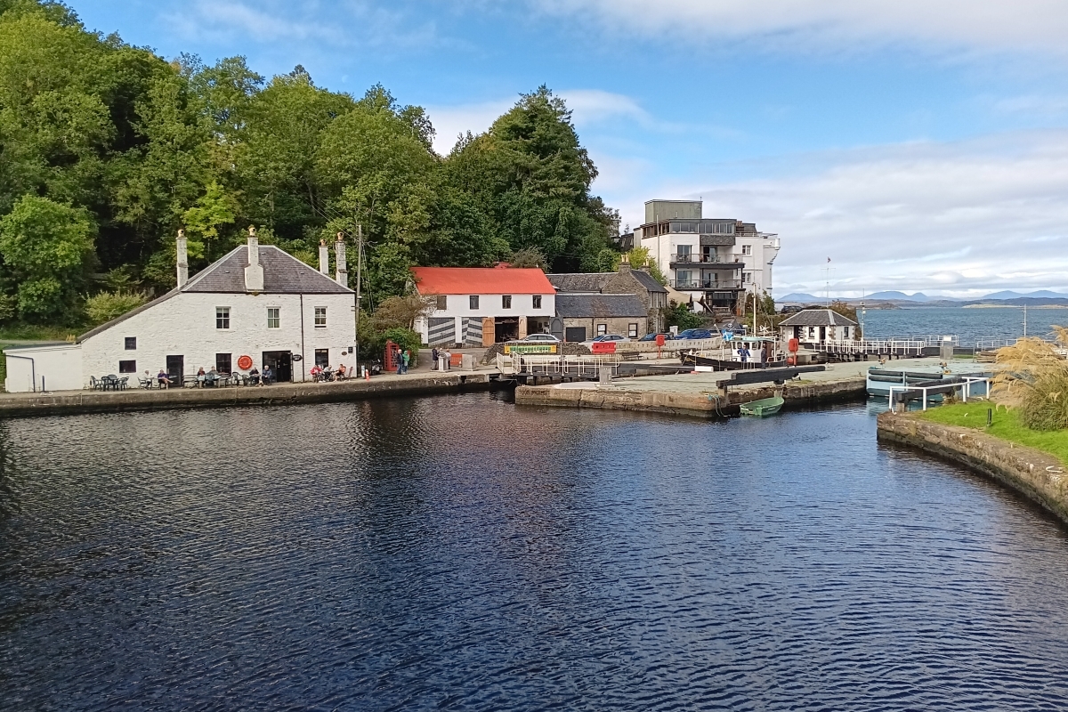 West Coast Today - News - Crinan basin landscaping plans will be on show