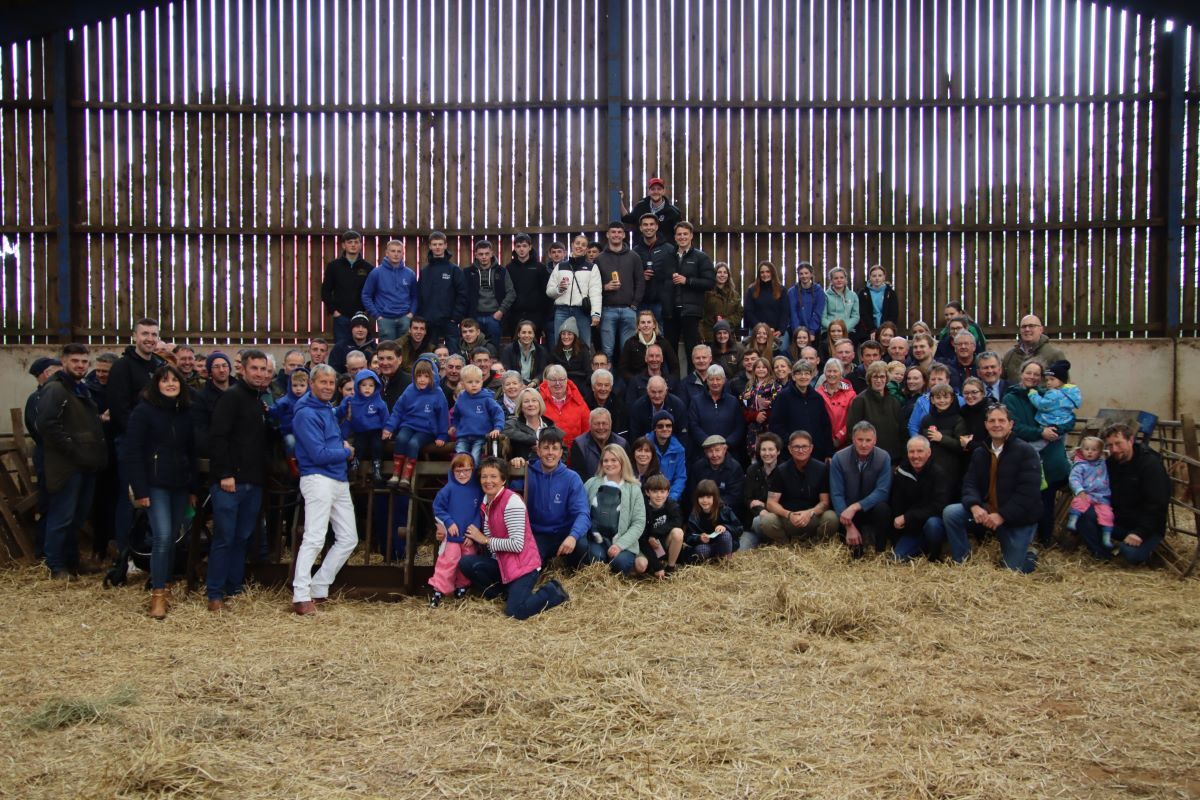 The annual stockjudging competition, held in conjunction with Kintyre Ayrshire Breeders Club, was very well attended.