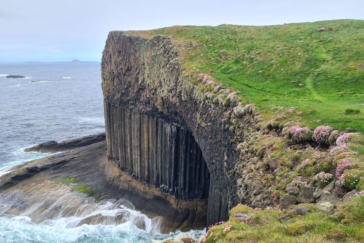 Work on Staffa landing facilities will cut congestion and make it a better experience for the tens of thousands of annual visitors as they arrive and leave.