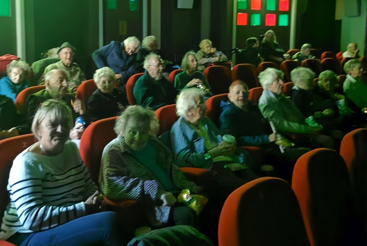 Cinema rolls out red carpet for care home residents