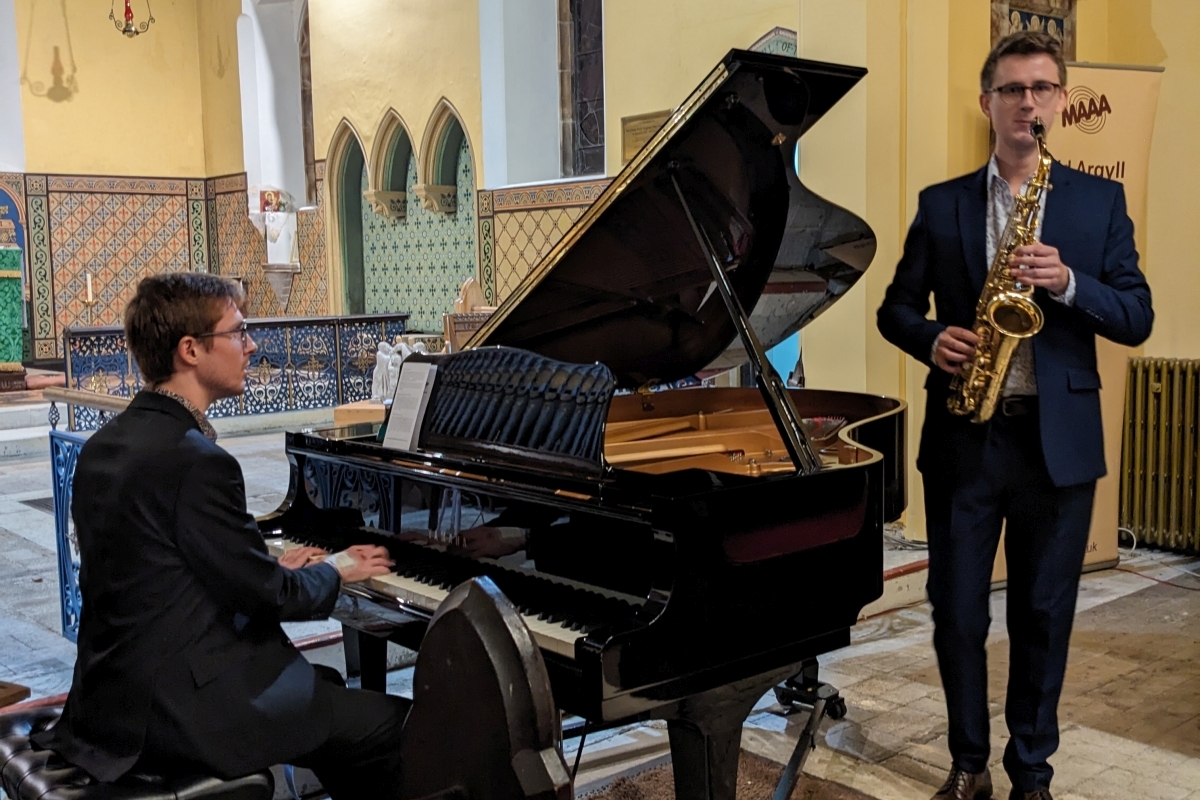 Saxophonist raises the Christ Church roof at stunning concert