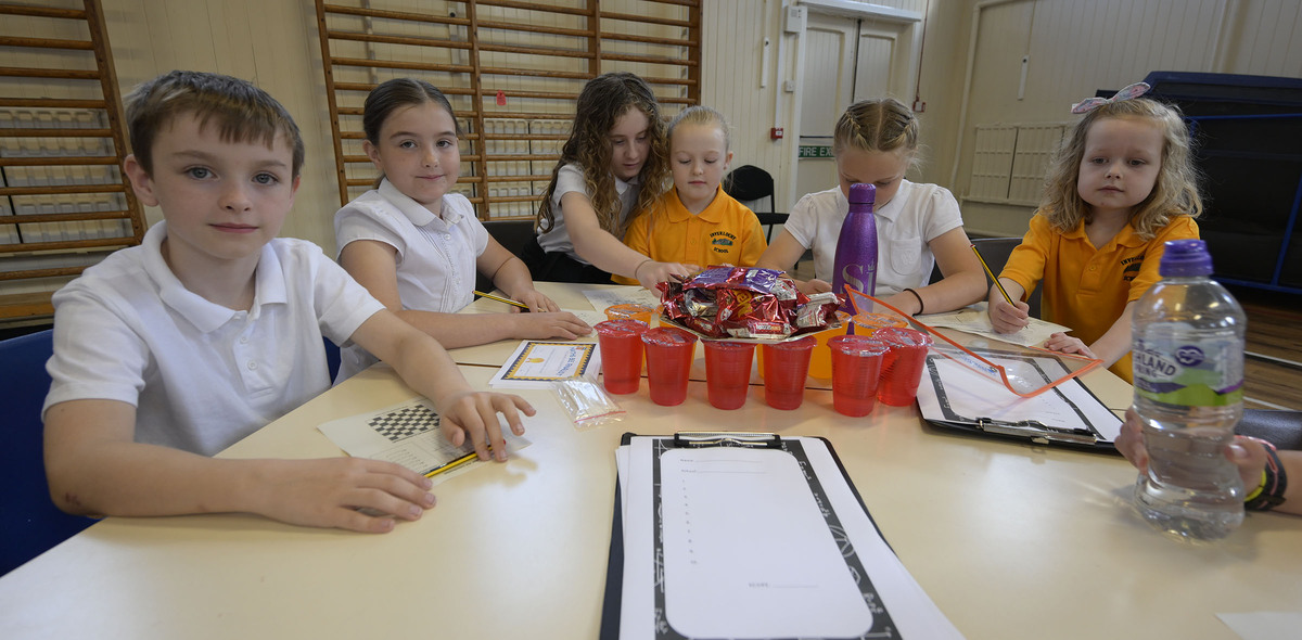 On home ground, Inverlochy pupils get ready for the challenges. Photograph: Iain Ferguson, alba.photos.