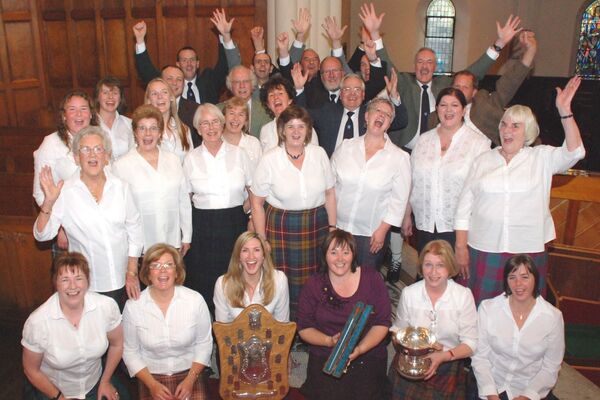 VIDEO: Rural choirs warm up ahead of contests for Thursday's big trophies