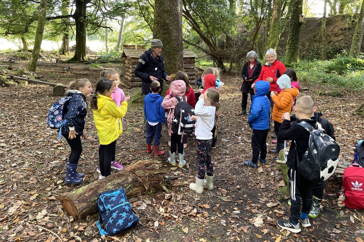 Pupils branch out to learn about Kintyre’s rainforest