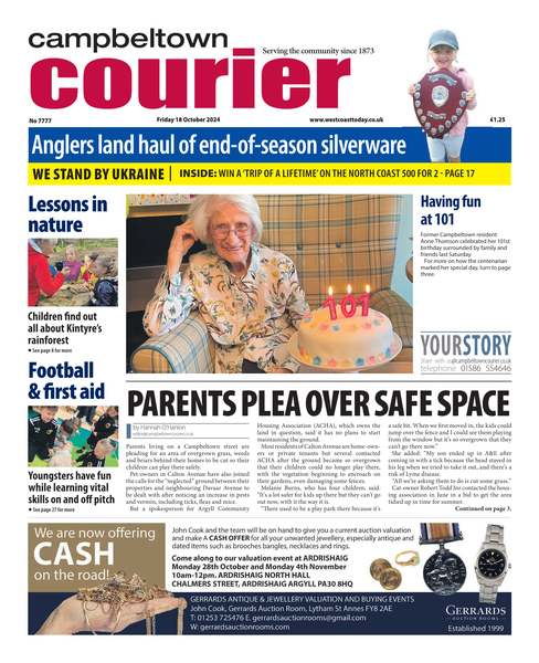 Campbeltown Courier 18 October 2024