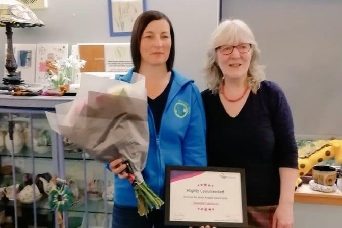 Development worker recognised for her impact on older people