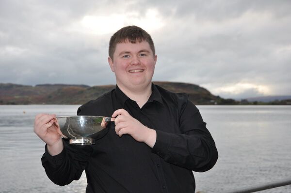 "Ecstatic": Islay singer ferries CalMac trophy home