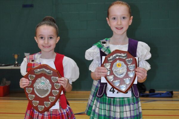 Highland Dancers 'fling' their hats into the ring at Oban Mòd