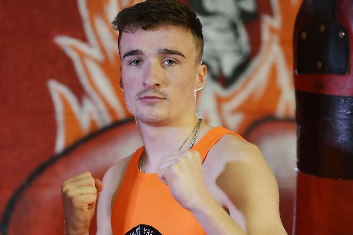 Lochaber Phoenix Boxer Robert MacDonald, whose photograph will hang on the wall of a cafe in Tenerife. Photograph: Iain Ferguson, alba.photos.