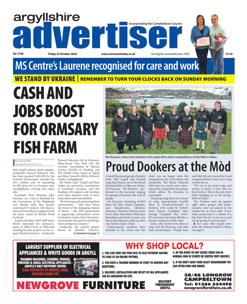 Argyllshire Advertiser 25th October 2024