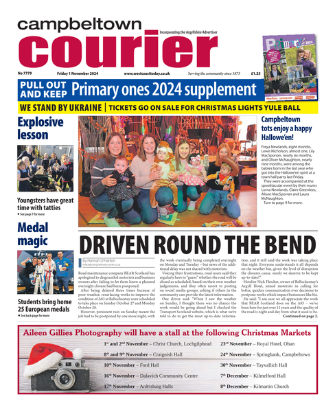 Campbeltown Courier 1 November 2024