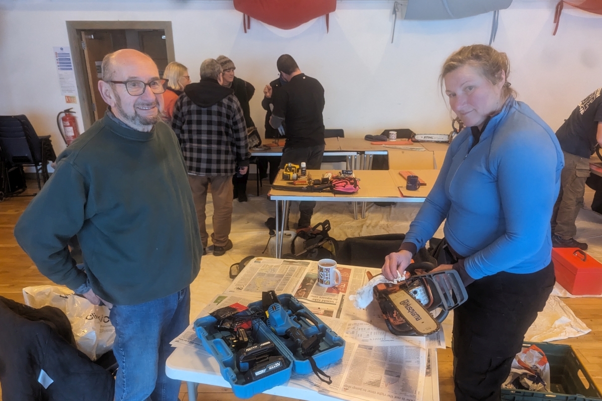 Remaking, growing skills and saving money with the Repair Café